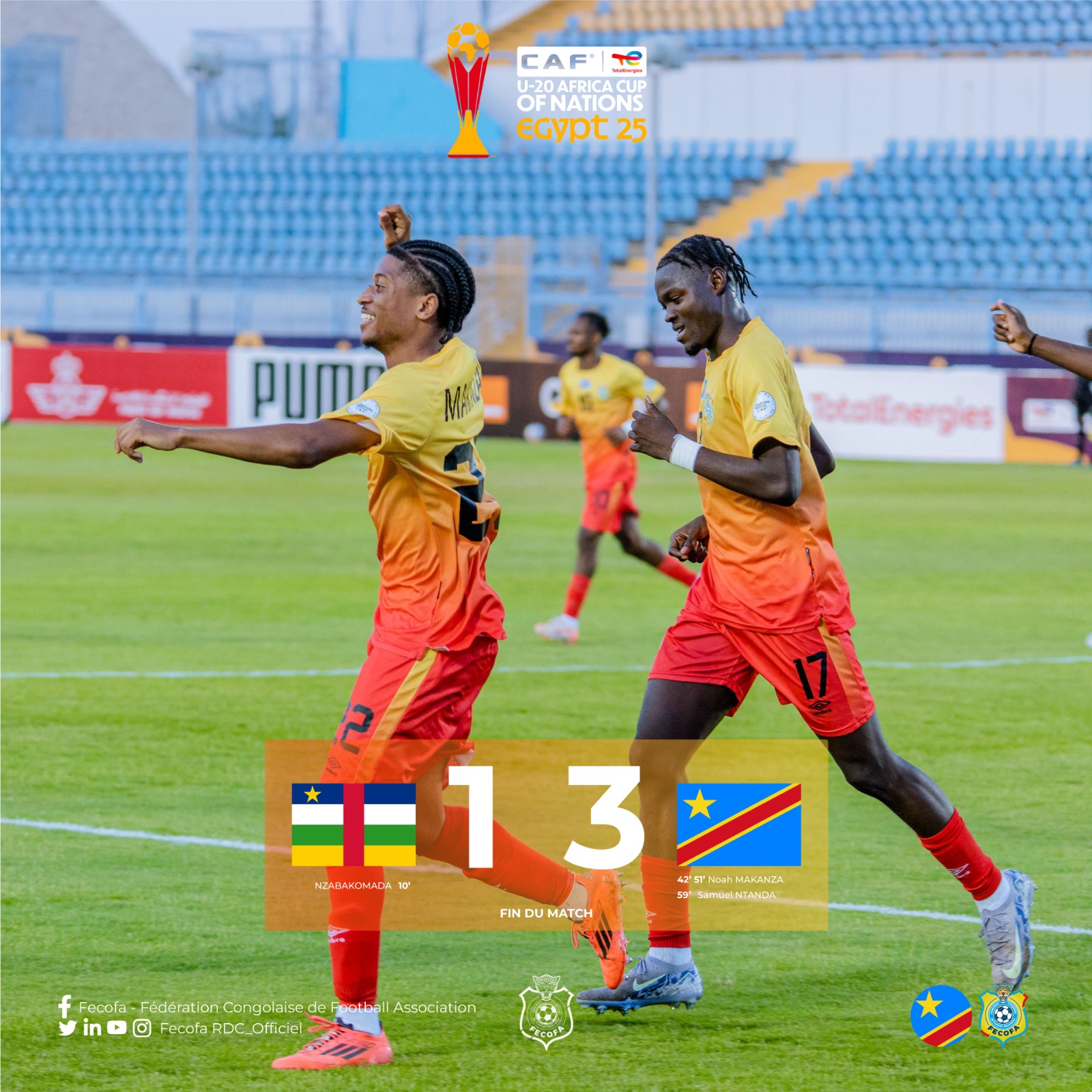 CAN-U20 : LES LÉOPARDS SORTENT LES GRIFFES !